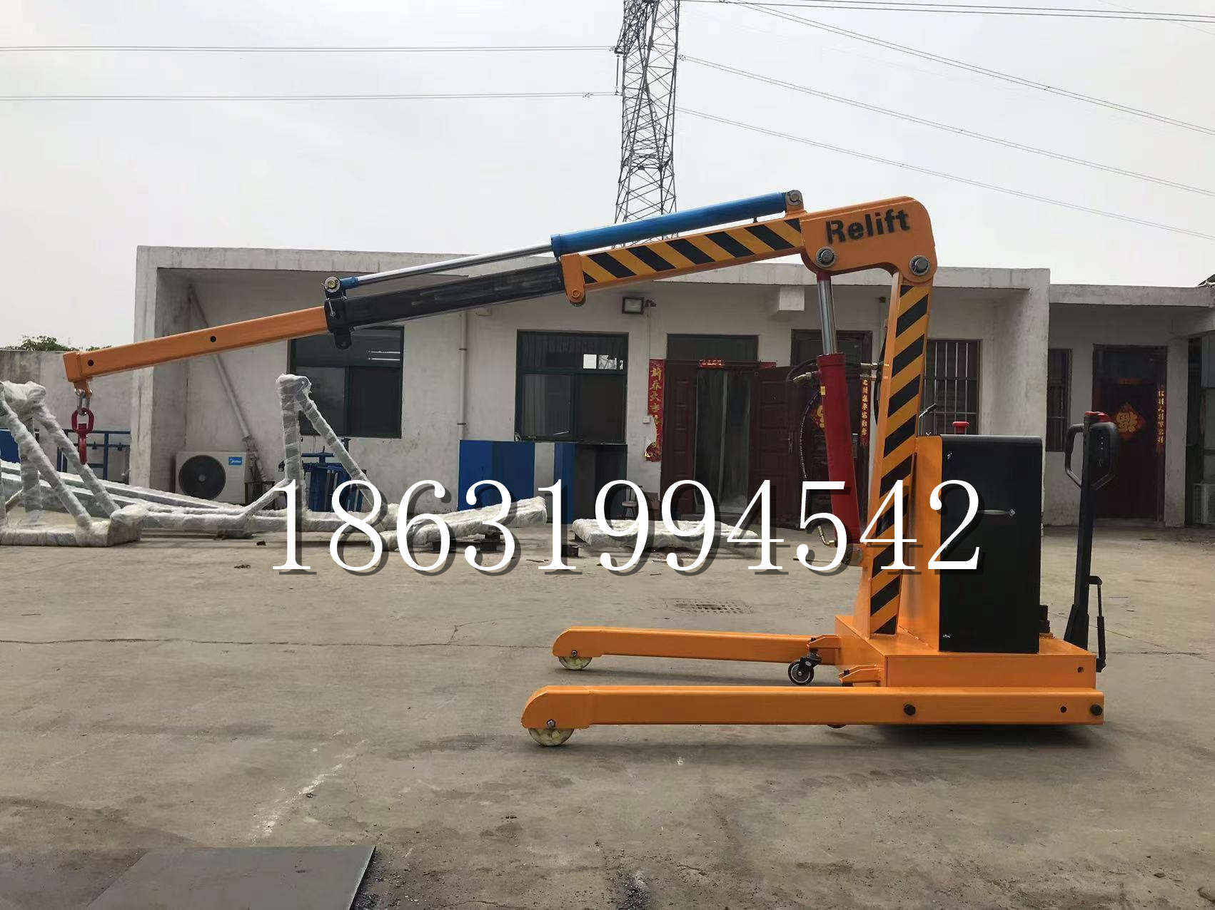 新宾满族自治县久征定做3吨三轮随车吊 农用园林绿化移树吊 平板工程用小吊机